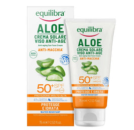 Equilibra Aloe Sun aloesowy przeciwzmarszczkowy krem przeciwsłoneczny SPF50+ UVA/UVB 75ml