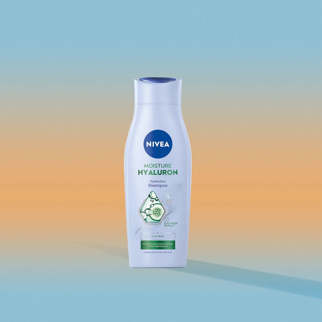 Nivea Moisture Hyaluron szampon nawilżający z kwasem hialuronowym 400ml