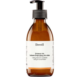 Iossi Drzewo Ho balsam brązujący do ciała z aktywatorem opalania i złotymi drobinkami 190ml