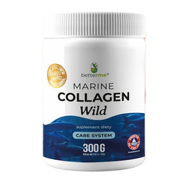 BetterMe Marine Collagen Wild kolagen z Dorsza Atlantyckiego suplement diety na stawy skórę włosy i paznokcie 300g