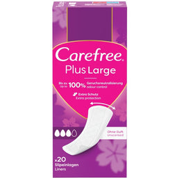 Carefree Plus Large wkładki higieniczne 20szt.