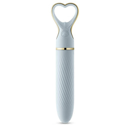 Blush Delice Heartthrob Silicone Bullet Vibrator wibrator z rączką w kształcie serca Something Blue