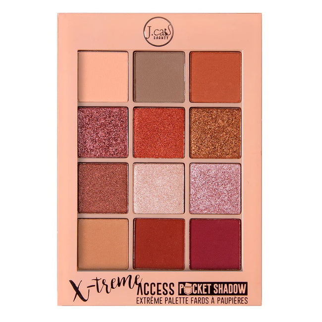 J.Cat Beauty X-Treme Access Pocket Shadow paleta cieni do oczu