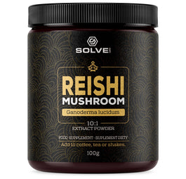 Solve Labs Reishi Mushroom suplement diety w proszku 100g