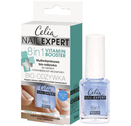 Celia Nail Expert 8in1 Vitamin Booster multiwitaminowa bio-odżywka do cienkich i rozdwajających się paznokci 10ml