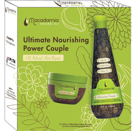 Macadamia Professional Ultimate Nourishing Power Couple zestaw szampon odmładzający 300ml + maska głęboko regenerująca 236ml