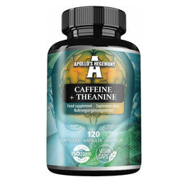 Apollo's Hegemony Caffeine + Theanine suplement diety 120 kapsułek