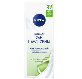 Nivea 24H Nawilżenia matujący krem na dzień cera mieszana i tłusta 50ml