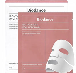Biodance Bio-Collagen Real Deep Mask maska do twarzy w płachcie 4x34g