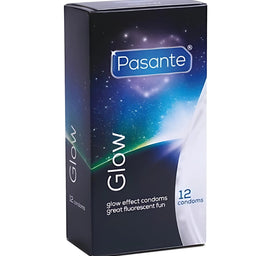 Pasante Glow prezerwatywy świecące w ciemności 12szt
