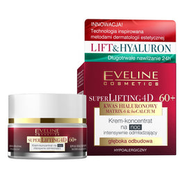 Eveline Cosmetics Super Lifting 4D intensywnie odmładzający krem-koncentrat na noc 60+ 50ml
