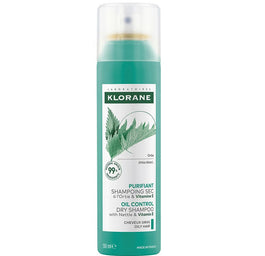 Klorane Oil Control Dry Shampoo suchy szampon z pokrzywą i witaminą E 150ml