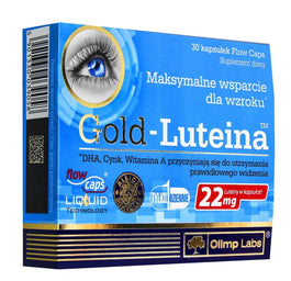 Olimp Labs Gold Luteina 22 mg suplement diety 30 kapsułek