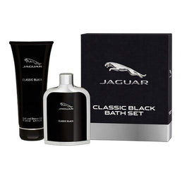 Jaguar Classic Black zestaw woda toaletowa spray 100ml + żel pod prysznic 200ml