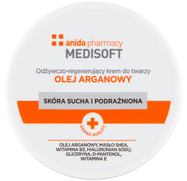 Anida Medisoft odżywczo-regenerujący krem do twarzy olej arganowy 100ml