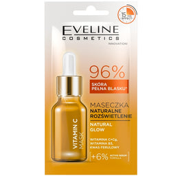 Eveline Cosmetics Vitamin C Mask maseczka naturalne rozświetlenie 8ml