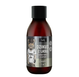 LaQ Wzmacniający mini szampon dla facetów 1w1 Dzikus z Lasu 100ml