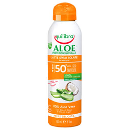 Equilibra Aloe Sun aloesowe mleczko przeciwsłoneczne w sprayu SPF50+ 150ml