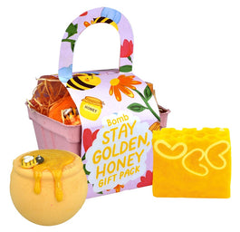 Bomb Cosmetics Stay Golden Honey zestaw upominkowy 2szt