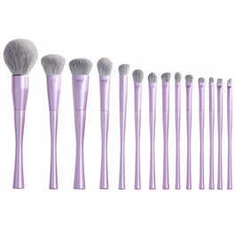 JESSUP Luxury Purple Makeup Brush zestaw pędzli do makijażu T512 14szt.