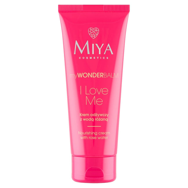 Miya Cosmetics myWONDERBALM I Love Me krem odżywczy z wodą różaną 75ml