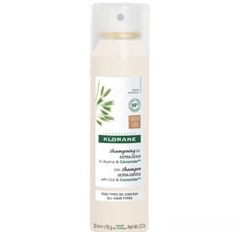 Klorane Ultra-Gentle Dry Shampoo suchy szampon do włosów ciemnych z owsem i ceramide 150ml