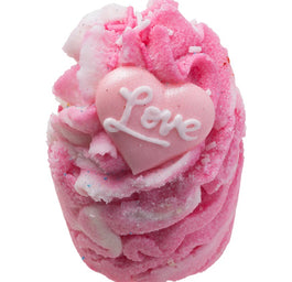 Bomb Cosmetics P.S. I Love You Bath Mallow maślana babeczka do kąpieli 50g