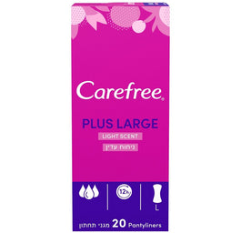 Carefree Plus Large wkładki higieniczne Light Scent 20szt.