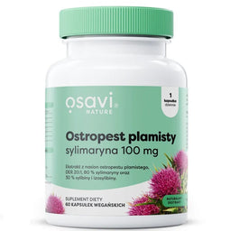 Osavi Ostropest Plamisty + Sylimaryna 100mg suplement diety 60 kapsułek