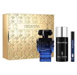 Paco Rabanne Phantom Intense zestaw woda perfumowana spray 100ml + dezodorant spray 150ml + woda perfumowana spray 10ml