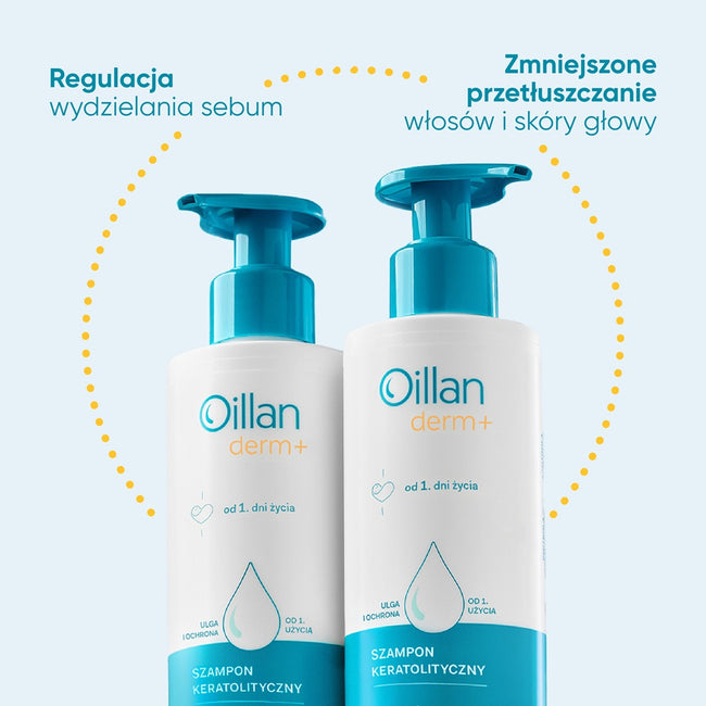 Oillan Derm+ szampon kreatolityczny 180ml