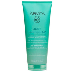 Apivita Just Bee Clear Purifying Cleansing Gel żel oczyszczający do cery tłustej i trądzikowej 200ml
