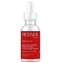 Miraculum Age Synergy Retinol emulsyjny booster rewitalizujący z 0.2% czystego retinolu 30ml