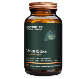 Doctor Life Vision Restore suplement diety wspierający wzrok 60 kapsułek