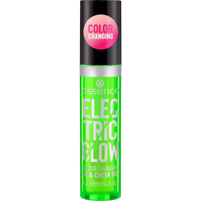 Essence Electric Glow zmieniający kolor olejek do ust i policzków 4.4ml