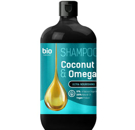 Bio Naturell Szampon z olejem kokosowym i Omega 3 do wszystkich rodzajów włosów 946ml