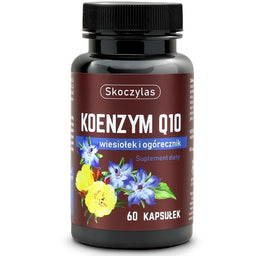 Skoczylas Koenzym Q10 wiesiołek i ogórecznik suplement diety 60 kapsułek