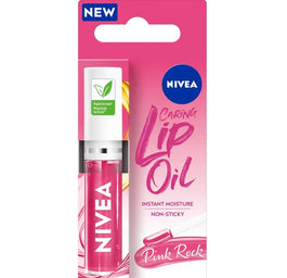 Nivea Caring Lip Oil pielęgnujący olejek do ust Pink Rock 5.5ml