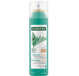 Klorane Oil Control Dry Shampoo suchy szampon z pokrzywą i witaminą E – z pigmentem 150ml