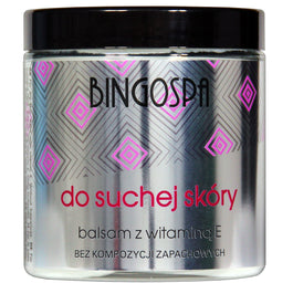 BingoSpa Bezzapachowy balsam do suchej skóry z witaminą E 250g