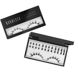 Nanolash DIY Eyelash Extensions sztuczne rzęsy w kępkach Flirty 36szt.