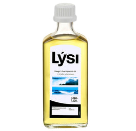 Lysi Sport Omega-3 Pure Ocean Fish Oil suplement diety o smaku cytrynowym 240ml