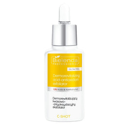 Bielenda Professional C-Shot Glow Peel dermorewitalizujący kwasowo-antyoksydacyjny eksfoliator 30ml