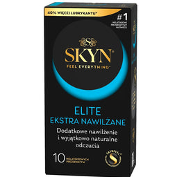 SKYN Elite Ekstra Nawilżane nielateksowe prezerwatywy 10szt.