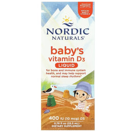 Nordic Naturals Baby's Vitamin D3 suplement diety w kroplach 22.5ml