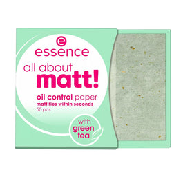 Essence All About Matt! bibułki matujące do twarzy 50szt.