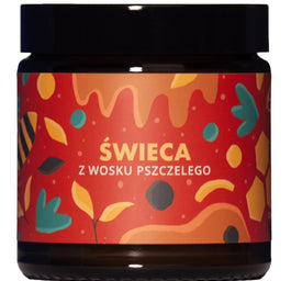 Mglife Świeca z wosku pszczelego 120ml