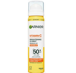 Garnier Vitamin C rozświetlająca mgiełka UV na makijaż z SPF50+ i witaminą C 75ml