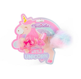 Martinelia Little Unicorn Key Chain Set zestaw lakier do paznokci + błyszczyk do ust + breloczek