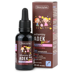 Skoczylas Witaminy ADEK Junior suplement diety w kroplach 30ml